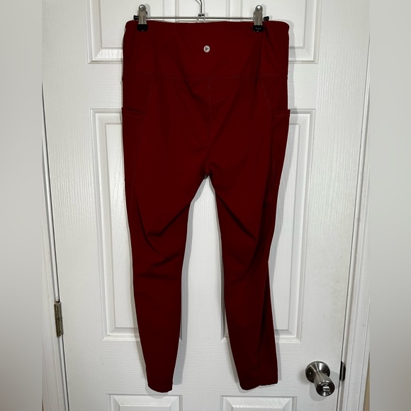 90 Degree - Burnt Orange Woman’s Leggings - Sz XL - Picture 3 of 5
